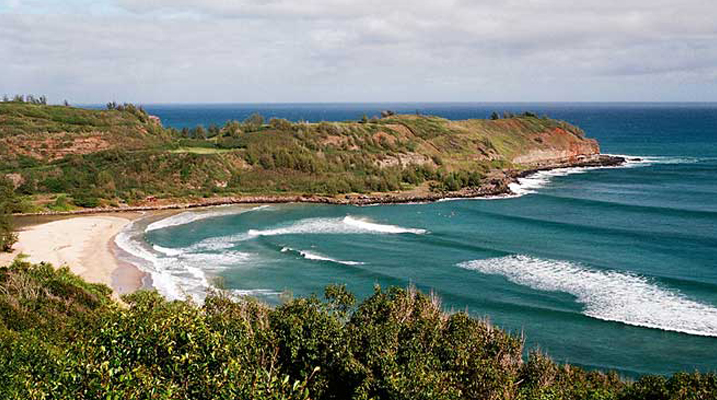 Kalihiwai Beach